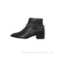 new Fashion comfortable chunky heel women ankle boots